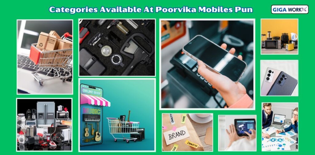 Categories available at Poorvika Mobiles Pun